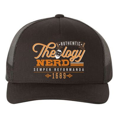 Theology Nerd 1689 Reformed Christian Seminary Yupoong Adult 5-Panel Trucker Hat