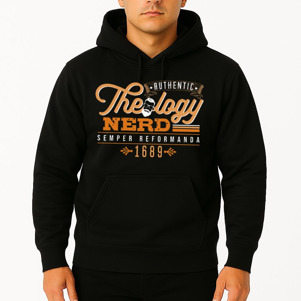 Theology Nerd 1689 Reformed Christian Seminary Hoodie