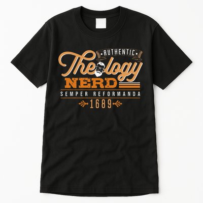 Theology Nerd 1689 Reformed Christian Seminary Tall T-Shirt