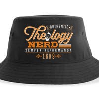 Theology Nerd 1689 Reformed Christian Seminary Sustainable Bucket Hat