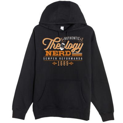 Theology Nerd 1689 Reformed Christian Seminary Premium Pullover Hoodie
