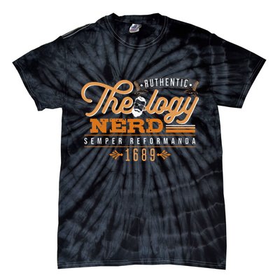 Theology Nerd 1689 Reformed Christian Seminary Tie-Dye T-Shirt