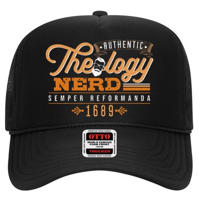 Theology Nerd 1689 Reformed Christian Seminary Trucker Hat