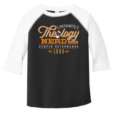 Theology Nerd 1689 Reformed Christian Seminary Toddler Fine Jersey T-Shirt