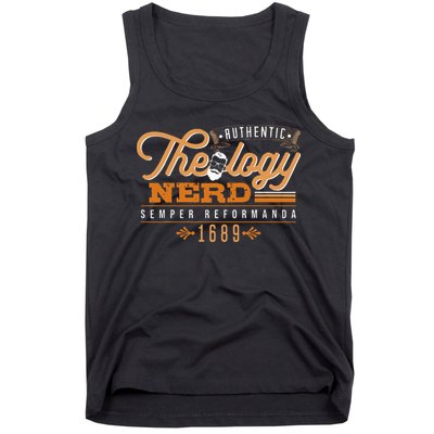 Theology Nerd 1689 Reformed Christian Seminary Tank Top
