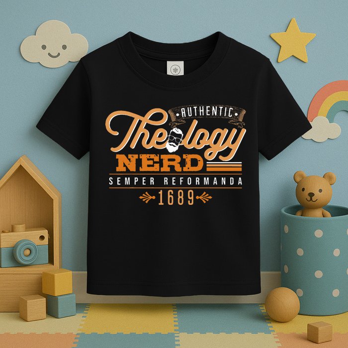 Theology Nerd 1689 Reformed Christian Seminary Toddler T-Shirt