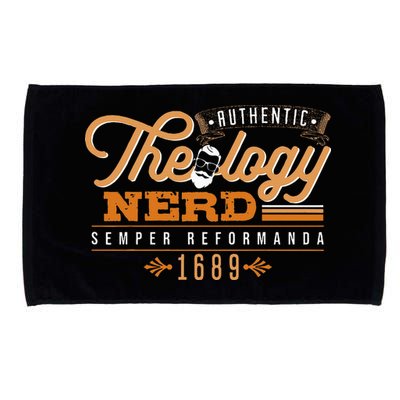 Theology Nerd 1689 Reformed Christian Seminary Microfiber Hand Towel