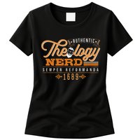Theology Nerd 1689 Reformed Christian Seminary Womens T-Shirt