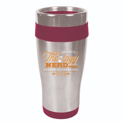 Theology Nerd 1689 Reformed Christian Seminary 16oz Travel Tumbler