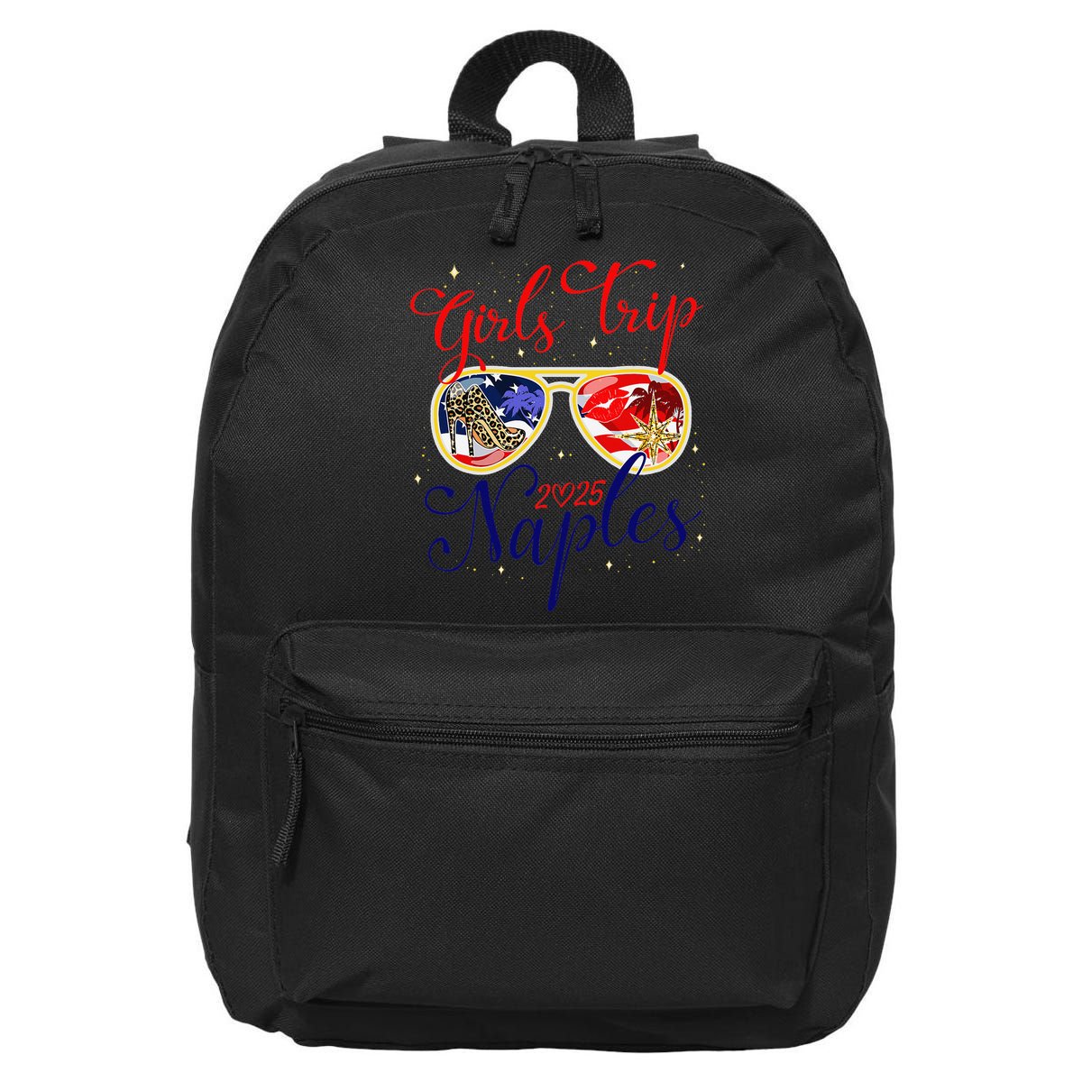 Trip Naples 2025 Weekend Vacation Birthday Squad 16 in Basic Backpack