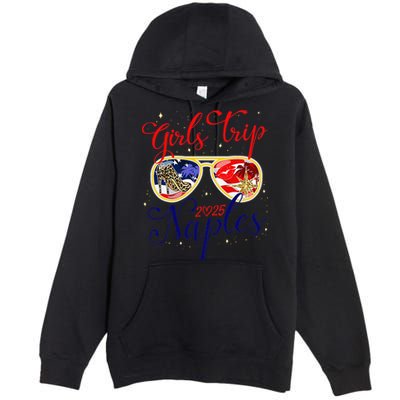 Trip Naples 2025 Weekend Vacation Birthday Squad Premium Pullover Hoodie