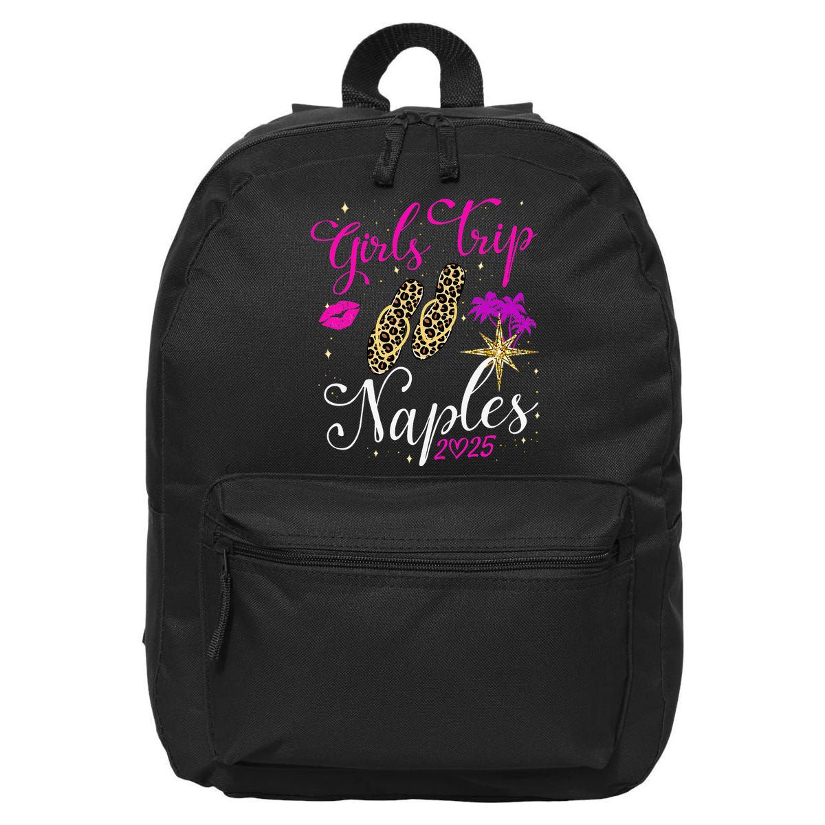 Trip Naples 2025 Weekend Vacation Birthday Squad 16 in Basic Backpack