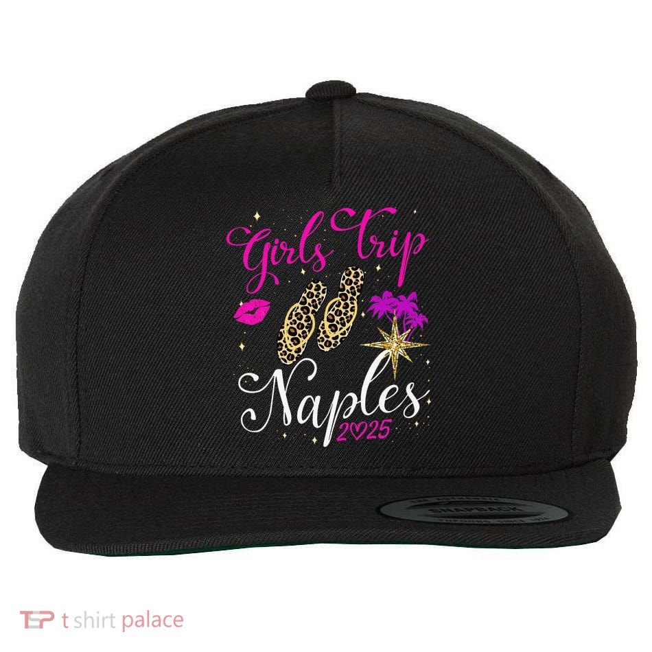 Trip Naples 2025 Weekend Vacation Birthday Squad Wool Snapback Cap