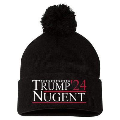 Trump Nugent 24 Apparel Pom Pom 12in Knit Beanie