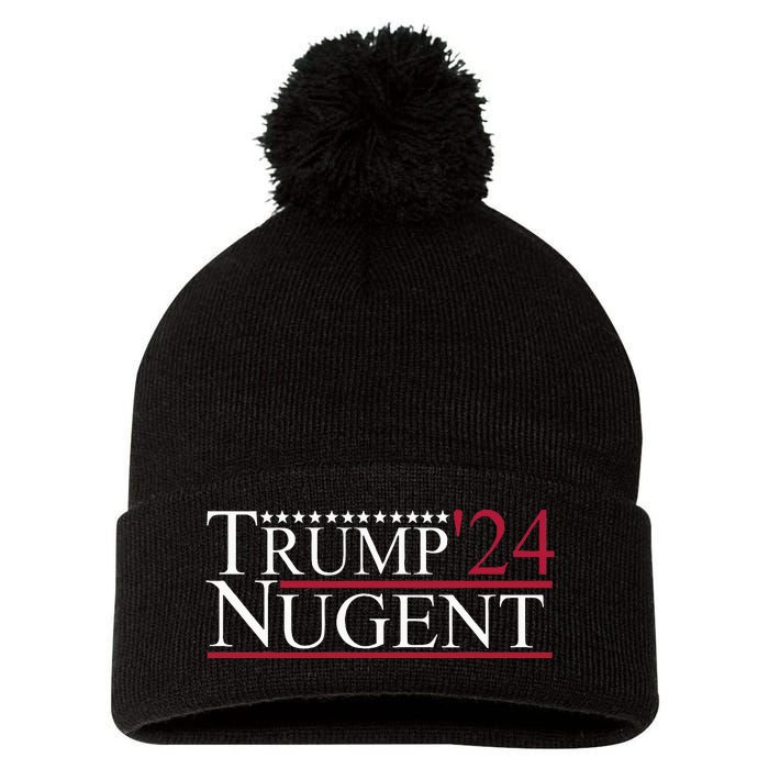 Trump Nugent 24 Apparel Pom Pom 12in Knit Beanie