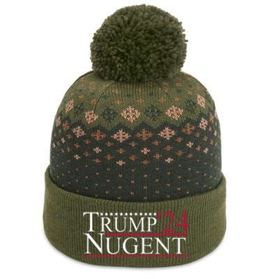 Trump Nugent 24 Apparel The Baniff Cuffed Pom Beanie