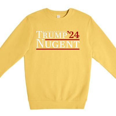 Trump Nugent 2024 Premium Crewneck Sweatshirt