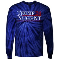 Trump Nugent 2024 Tie-Dye Long Sleeve Shirt