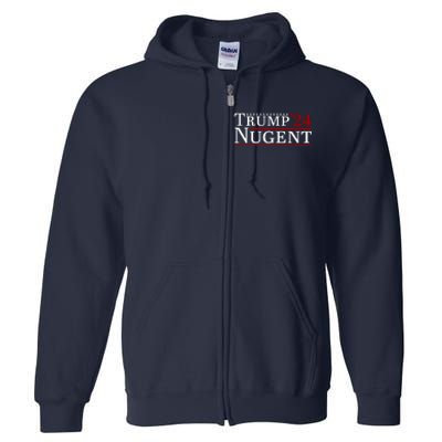 Trump Nugent 2024 Full Zip Hoodie