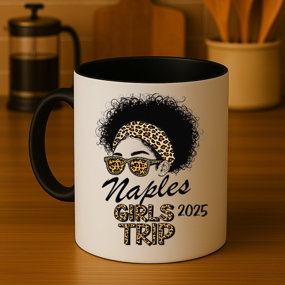 Trip Naples 2025 Weekend Vacation Birthday Squad Mug