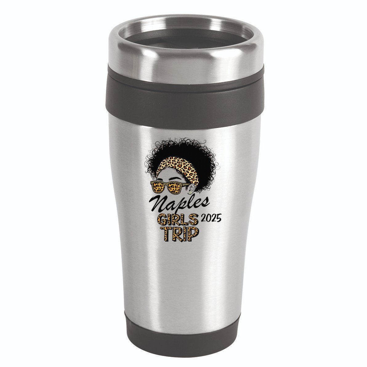 Trip Naples 2025 Weekend Vacation Birthday Squad 16oz Travel Tumbler