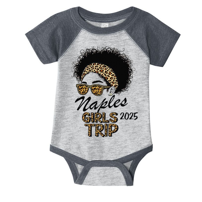 Trip Naples 2025 Weekend Vacation Birthday Squad Infant Baby Jersey Bodysuit