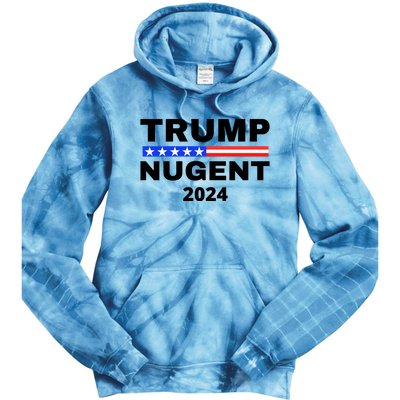 Trump Nugent 2024 Tie Dye Hoodie