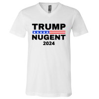 Trump Nugent 2024 V-Neck T-Shirt