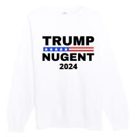 Trump Nugent 2024 Premium Crewneck Sweatshirt