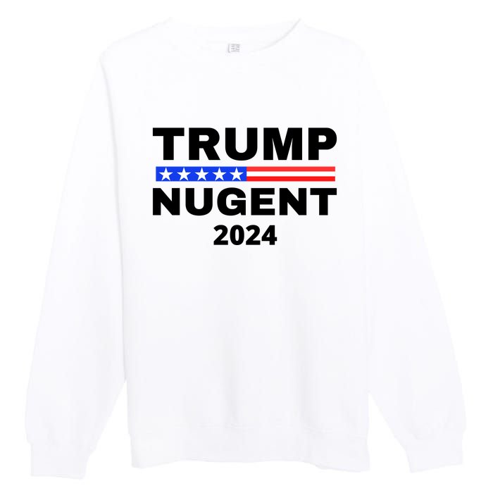 Trump Nugent 2024 Premium Crewneck Sweatshirt