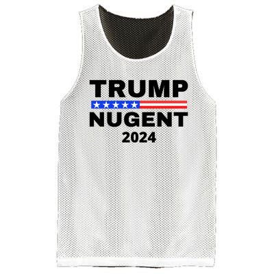 Trump Nugent 2024 Mesh Reversible Basketball Jersey Tank