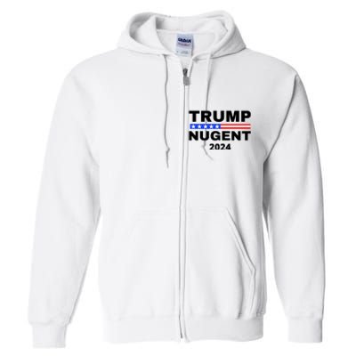 Trump Nugent 2024 Full Zip Hoodie