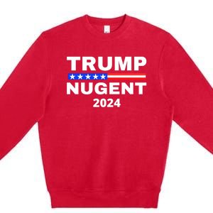 Trump Nugent 2024 Premium Crewneck Sweatshirt