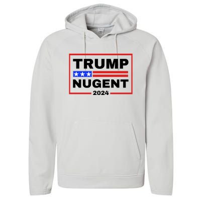 Trump Nugent 2024 Performance Fleece Hoodie