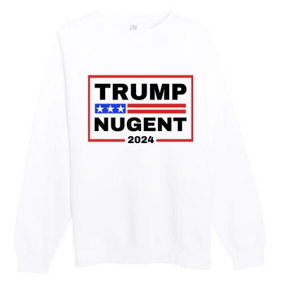 Trump Nugent 2024 Premium Crewneck Sweatshirt