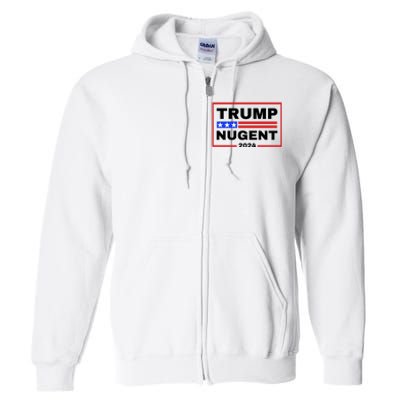 Trump Nugent 2024 Full Zip Hoodie