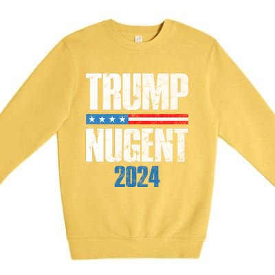 Trump Nugent 2024 Premium Crewneck Sweatshirt