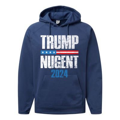 Trump Nugent 2024 Performance Fleece Hoodie