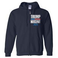 Trump Nugent 2024 Full Zip Hoodie