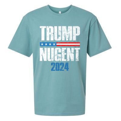 Trump Nugent 2024 Sueded Cloud Jersey T-Shirt