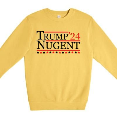 Trump Nugent 2024 Premium Crewneck Sweatshirt