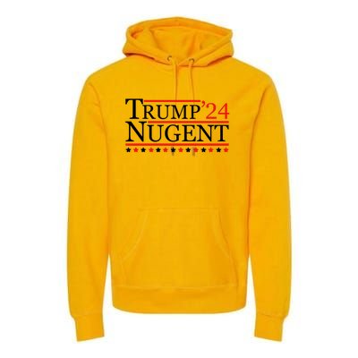 Trump Nugent 2024 Premium Hoodie