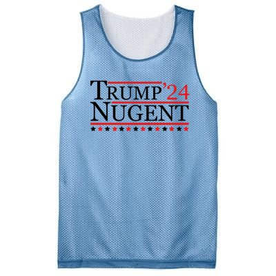 Trump Nugent 2024 Mesh Reversible Basketball Jersey Tank