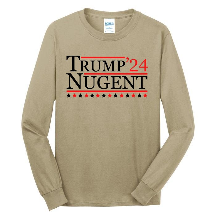 Trump Nugent 2024 Tall Long Sleeve T-Shirt