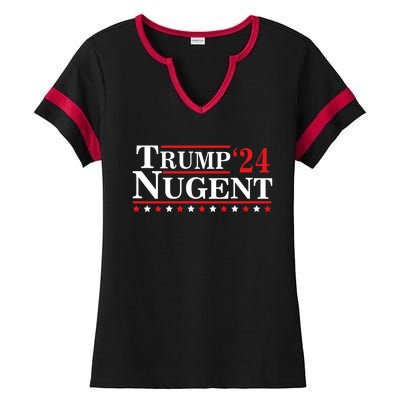 Trump Nugent 2024 Ladies Halftime Notch Neck Tee