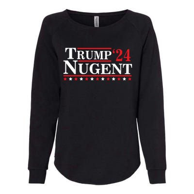 Trump Nugent 2024 Womens California Wash Sweatshirt