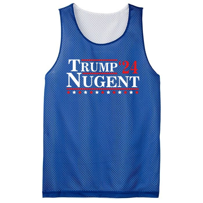 Trump Nugent 2024 Mesh Reversible Basketball Jersey Tank