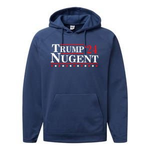 Trump Nugent 2024 Performance Fleece Hoodie