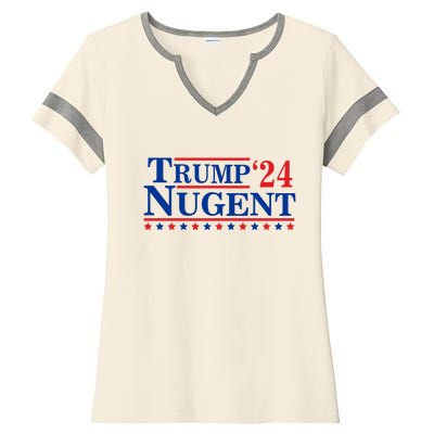 Trump Nugent 2024 Ladies Halftime Notch Neck Tee