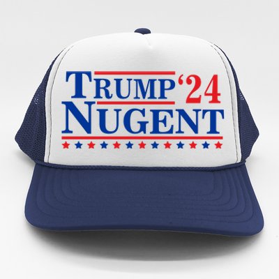 Trump Nugent 2024 Trucker Hat